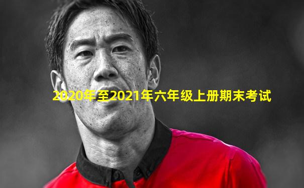 2020年至2021年六年级上册期末考试