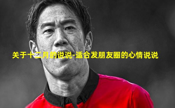 关于十二月的说说-适合发朋友圈的心情说说
