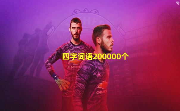 四字词语200000个