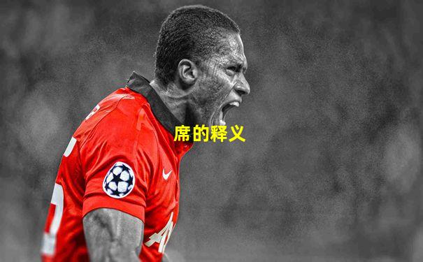 席的释义
