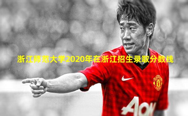 浙江师范大学2020年在浙江招生录取分数线