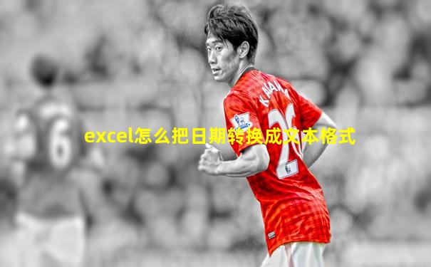 excel怎么把日期转换成文本格式